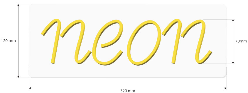 シングル文字/single font