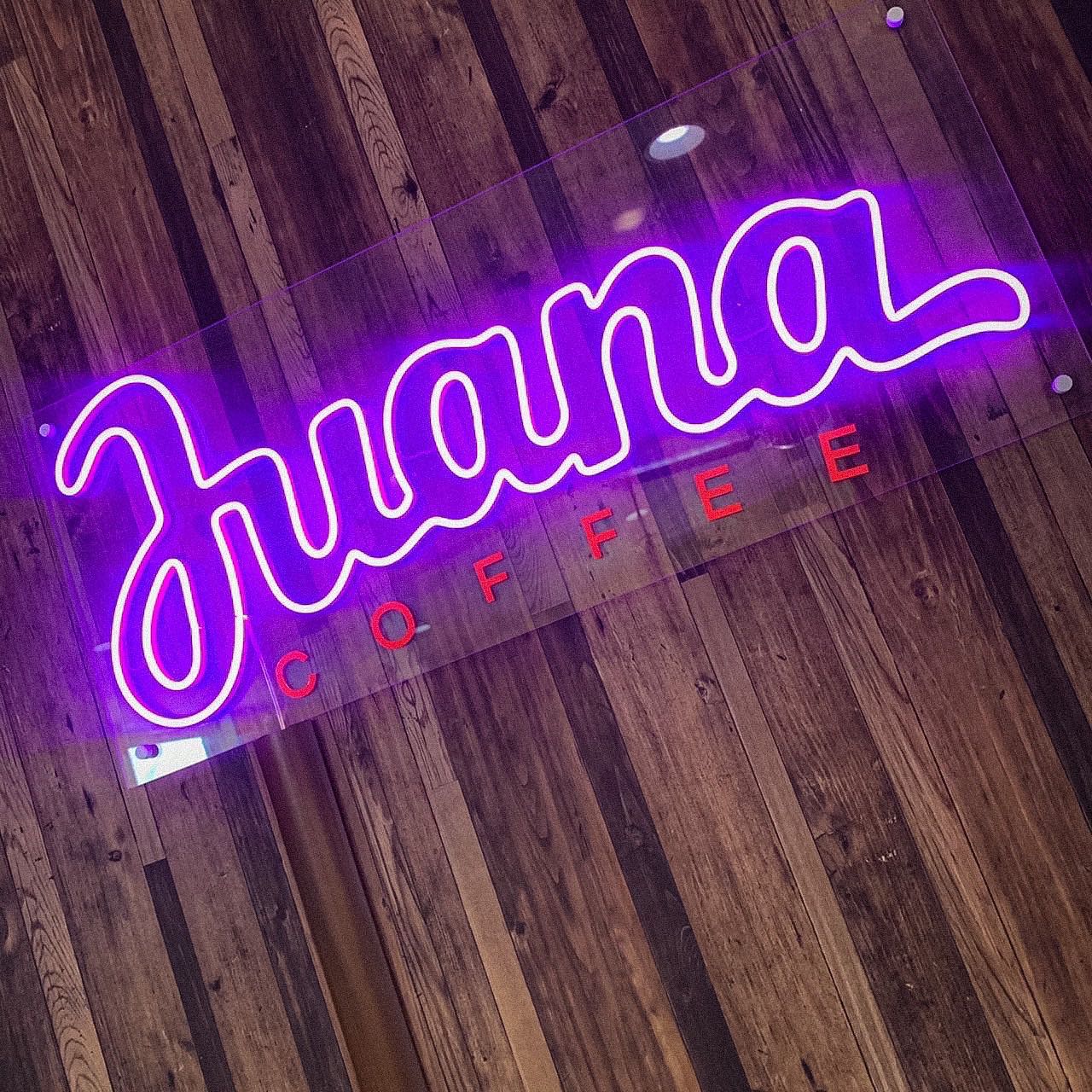 LUANA COFFEE(ルアナコーヒー)三島店様のLEDネオンサイン
