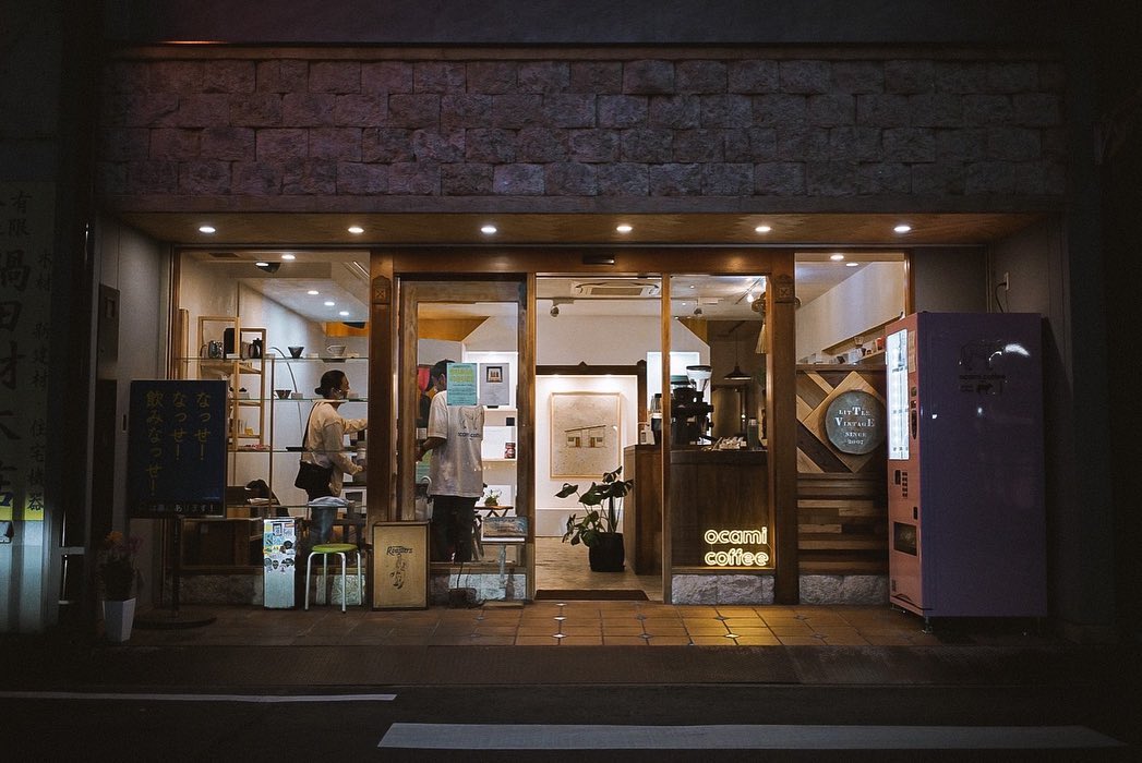 ocami coffee（オオカミコーヒー）様のLEDネオンサイン