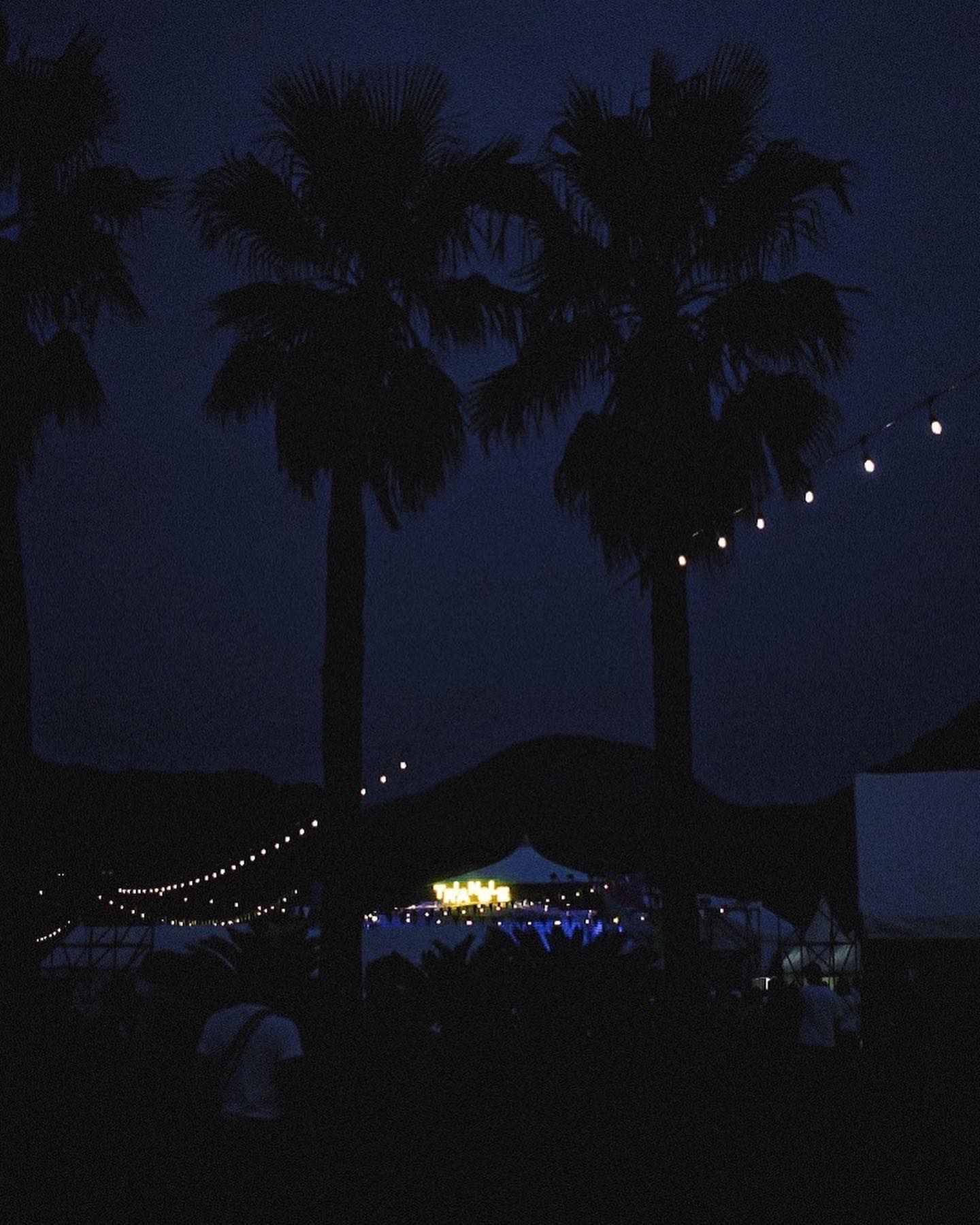 TRIANGLE'22 ACOUSTIC RESORT 会場ネオン