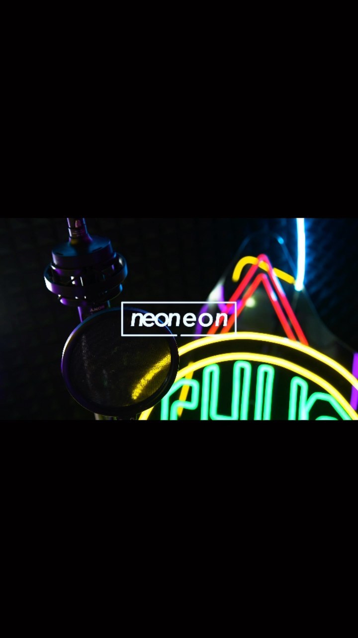 CHEHON「NEONEON DUB PLATE」のLEDネオンサイン制作事例｜アーティスト・音楽案件