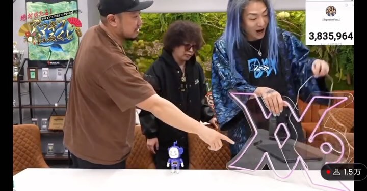 レペゼンフォックス（DJ社長）の「レペゼンネオン」LEDネオンサイン制作事例｜アーティスト向け