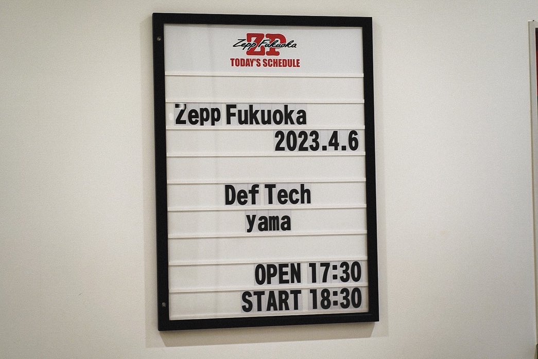 Def Tech「Double Up」Tour 物販ブースを彩ったLEDネオンサイン