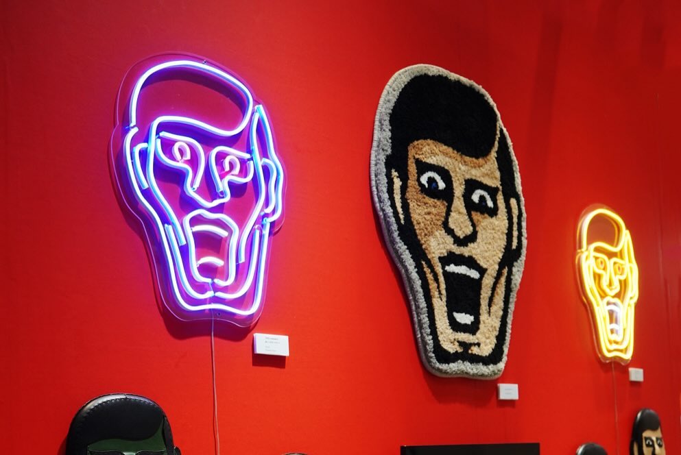 PUNK DRUNKERS 25周年展「アイツ」LEDネオンサイン
