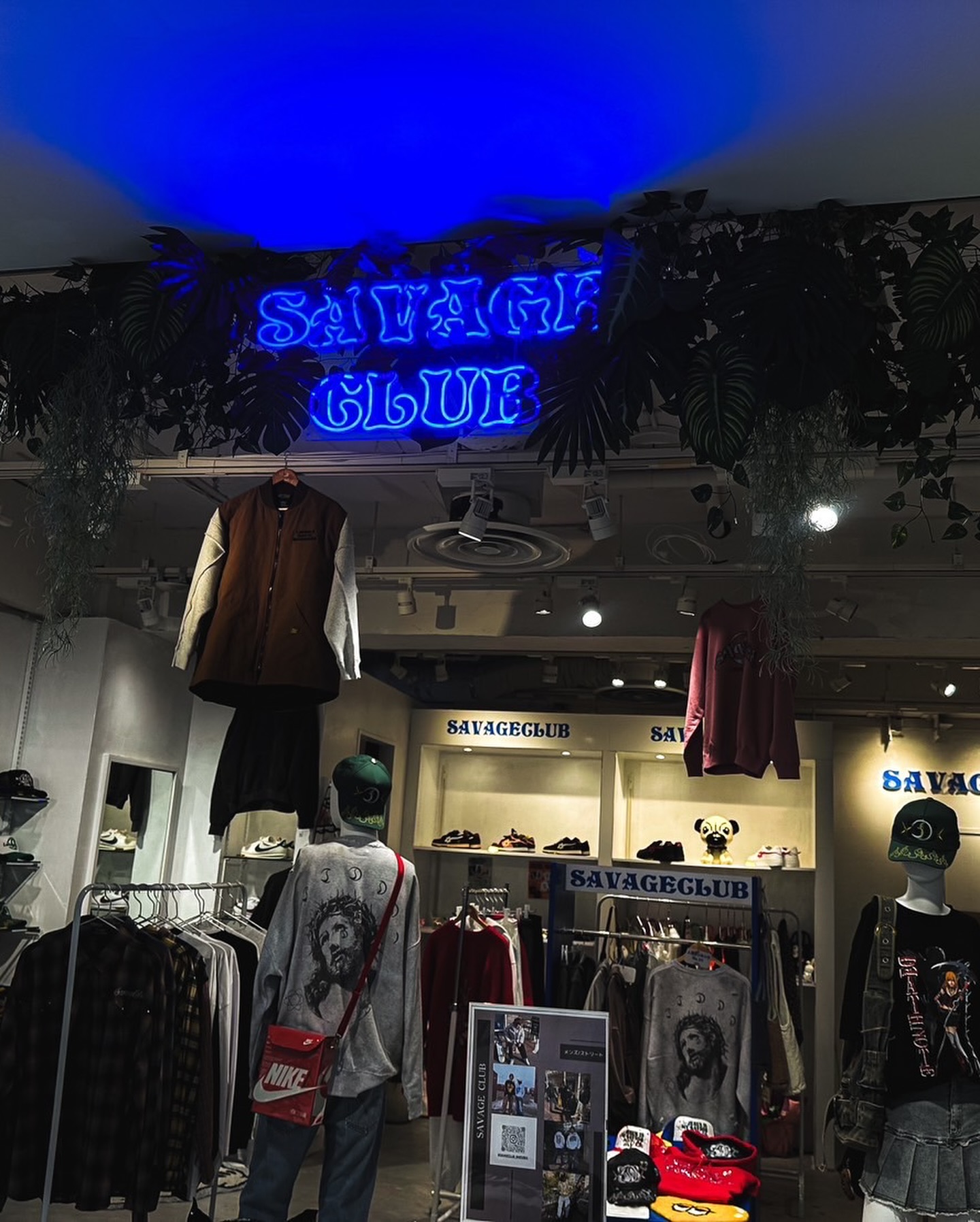 SAVAGE CLUB(静岡PARCO店)様のLEDネオンサイン