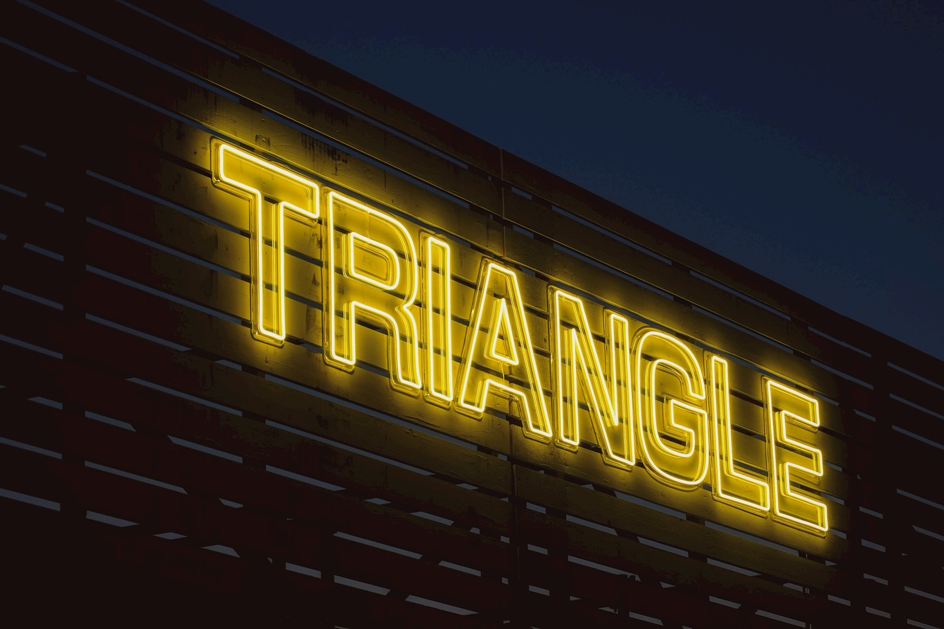 野外フェス「TRIANGLE 2025」会場サイン